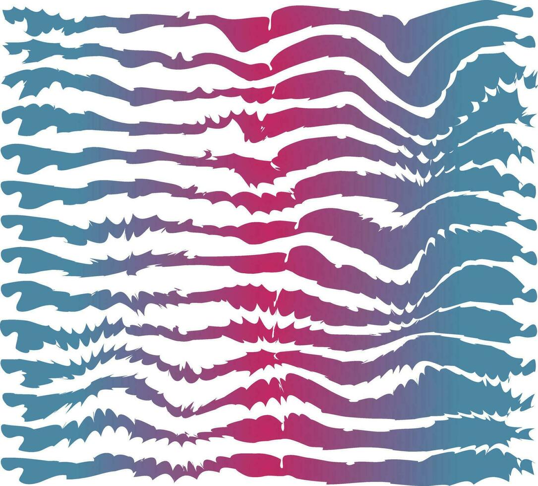 abstract kleurrijk helling golvend lijn patroon achtergrond. Hoes ontwerp vector