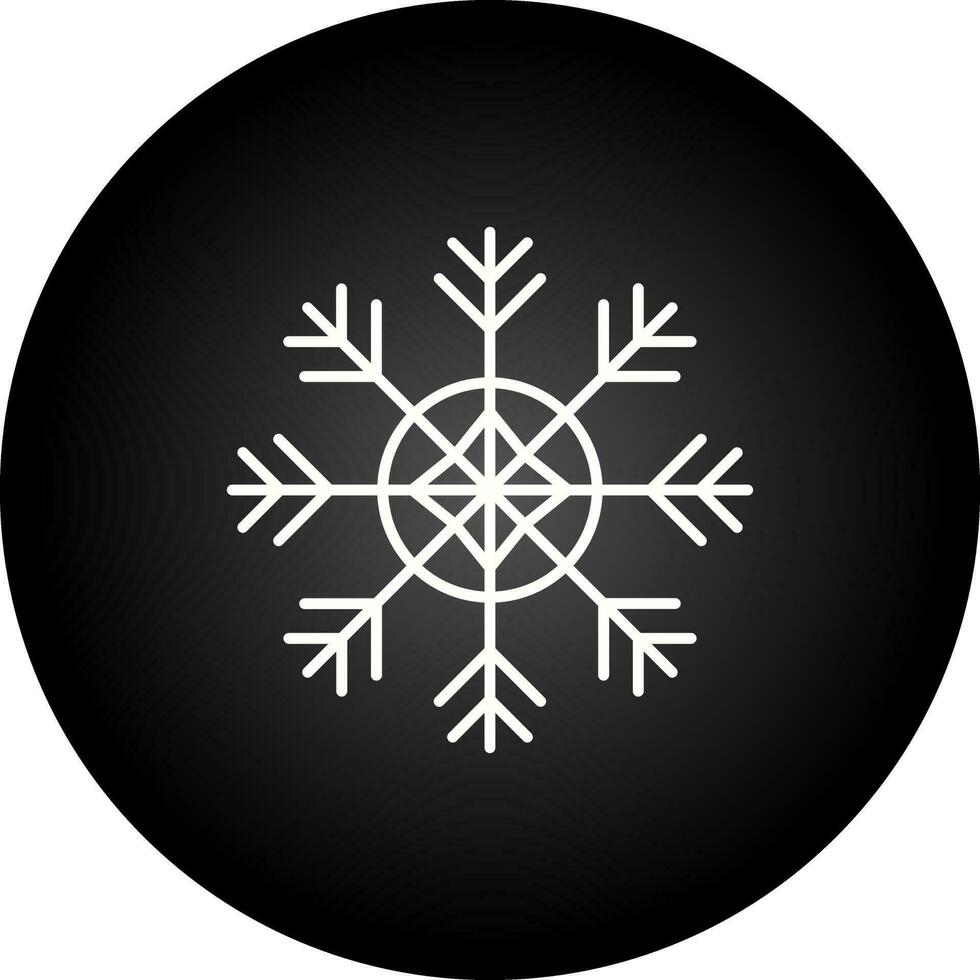 sneeuwvlok vector pictogram