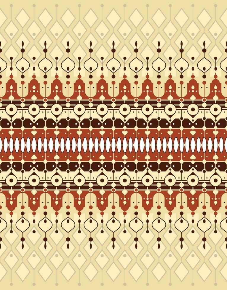 meetkundig etnisch kleding stof patroon voor kleding tapijt behang achtergrond omhulsel enz. vector