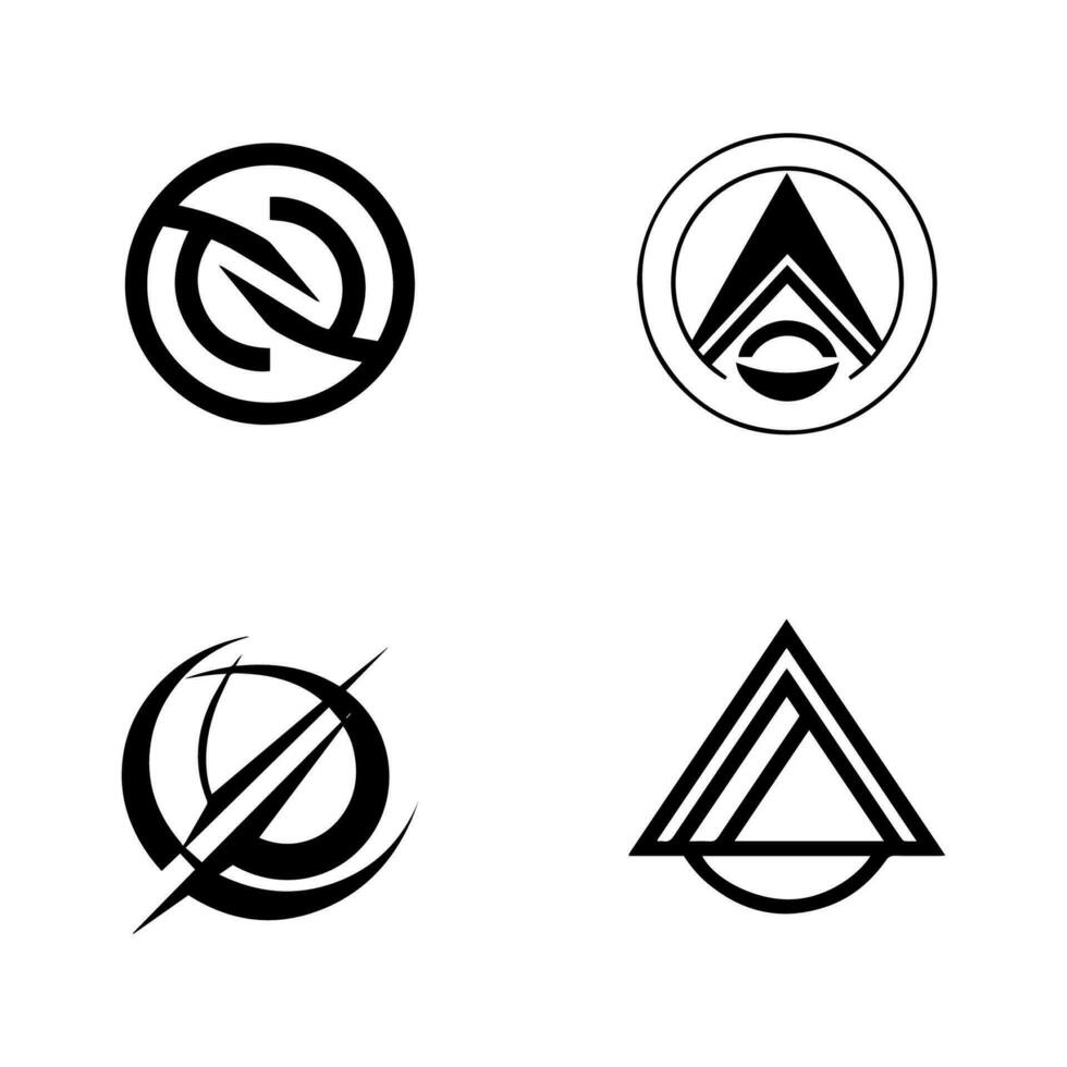 abstract logo ontwerp is een creatief en modern vertegenwoordiging van uw merk. deze uniek artwork is zeker naar maken uw merk staan uit. vector