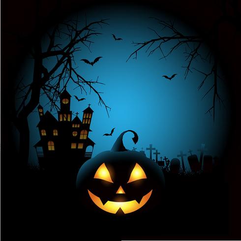 Halloween achtergrond vector