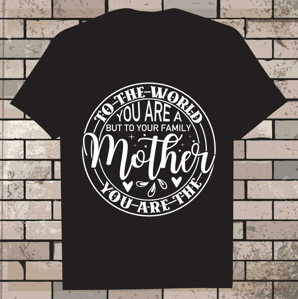 motiverend typografie t-shirtontwerp vector