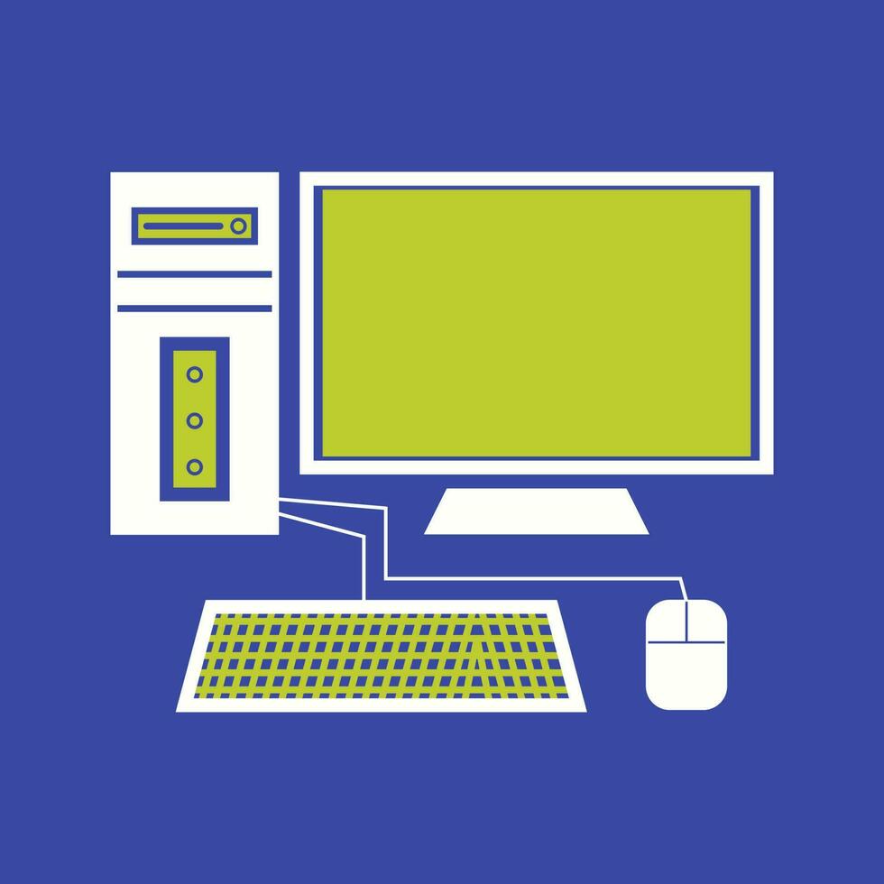 computer vector pictogram