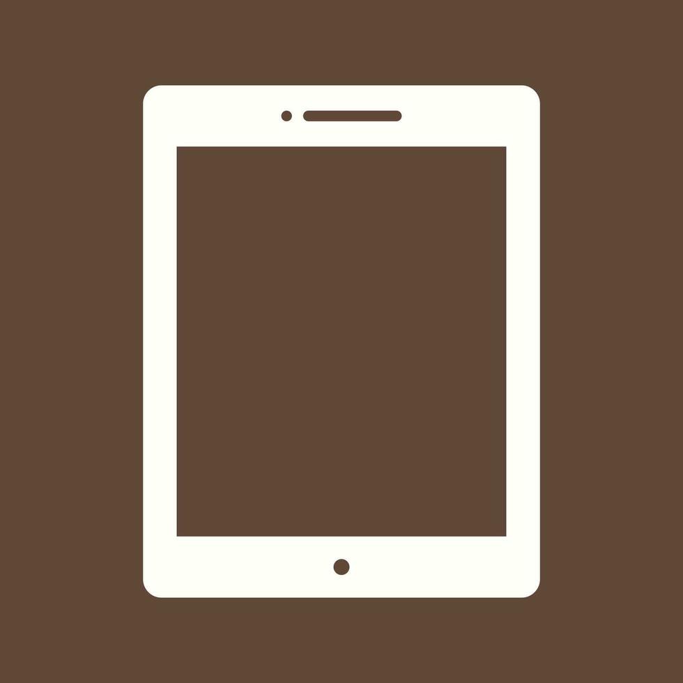 tablet vector pictogram