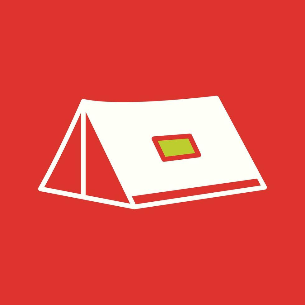 tent vector pictogram