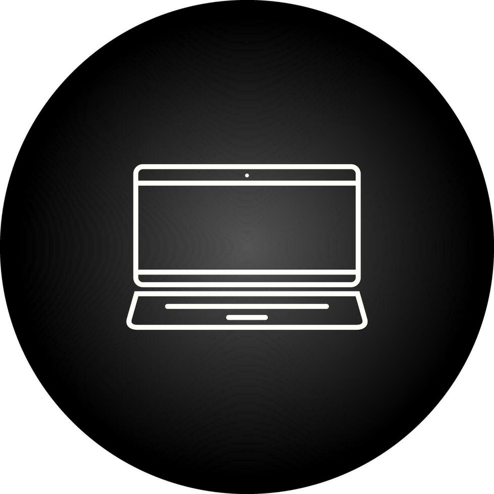 laptop vector pictogram