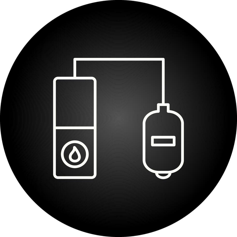 verwarmingssysteem vector pictogram