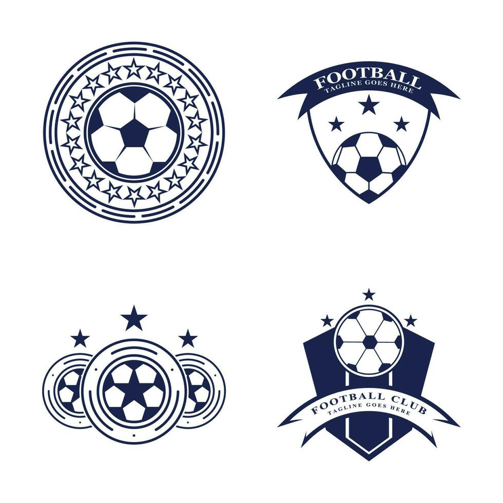 Amerikaans voetbal logo icoon ontwerp en symbool vector