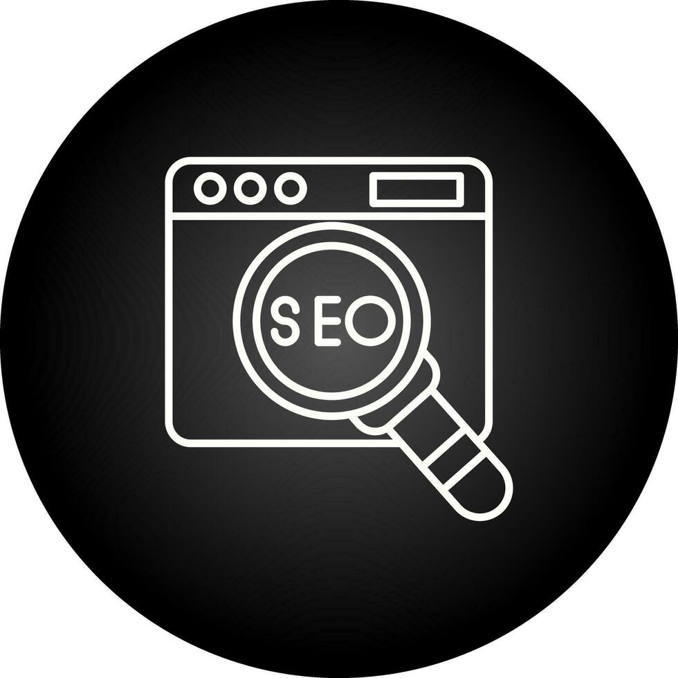 seo vector icoon