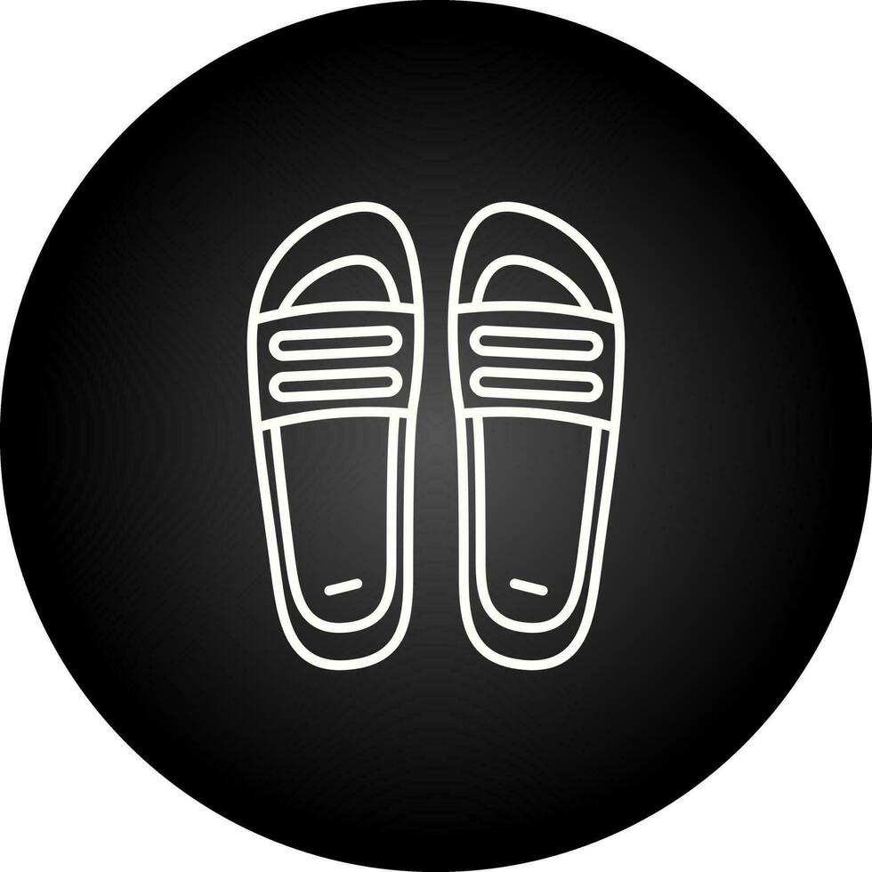 slippers vector icoon