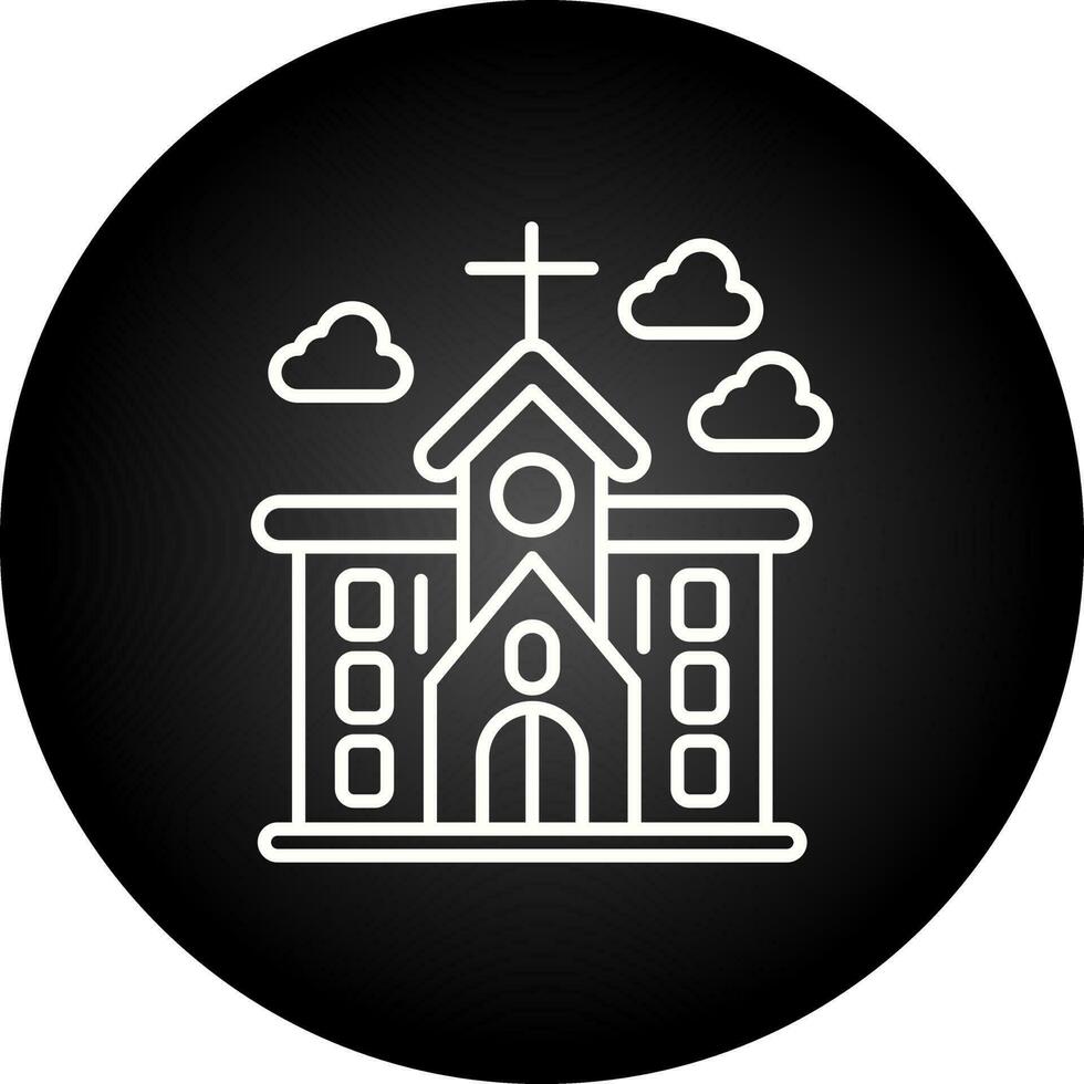 kerk vector pictogram