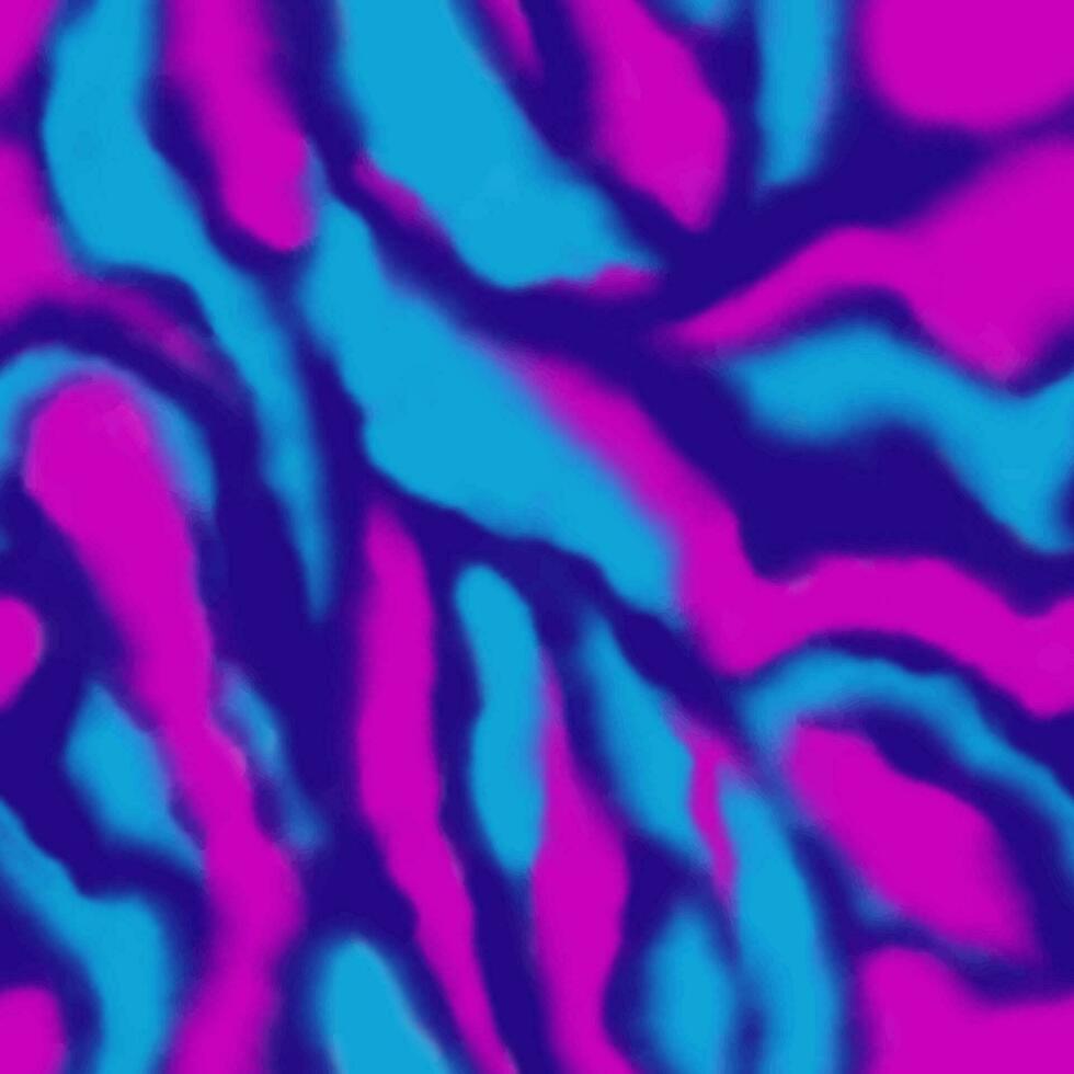 abstract patroon met waterverf wazig kleur blokken. donker blauw en roze vlekken vector