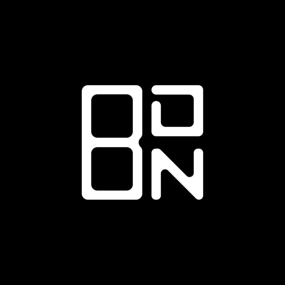 bdn brief logo creatief ontwerp met vector grafisch, bdn gemakkelijk en modern logo.