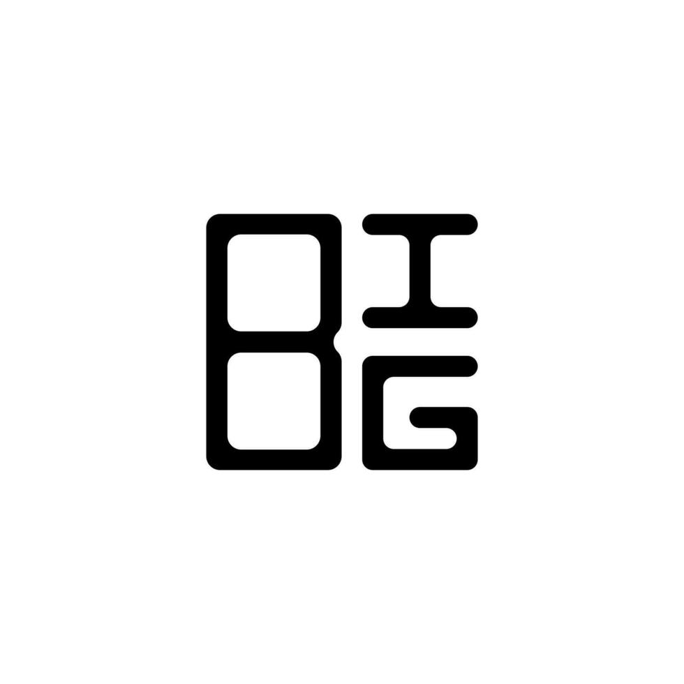 groot brief logo creatief ontwerp met vector grafisch, groot gemakkelijk en modern logo.