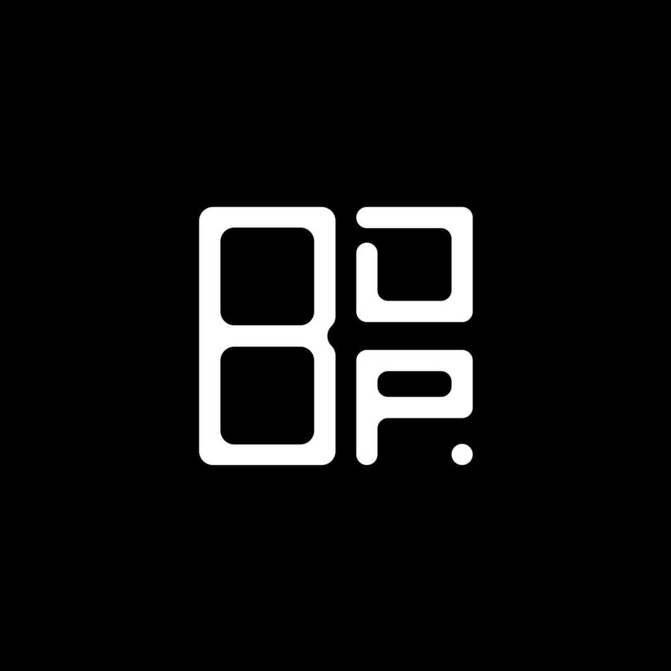 bdp brief logo creatief ontwerp met vector grafisch, bdp gemakkelijk en modern logo.