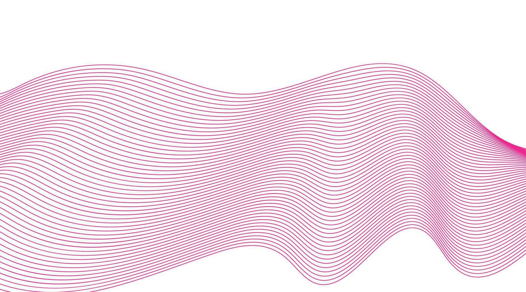 abstract golvend achtergrond. dun lijn golvend abstract vector achtergrond. kromme Golf naadloos patroon. lijn kunst gestreept grafisch sjabloon