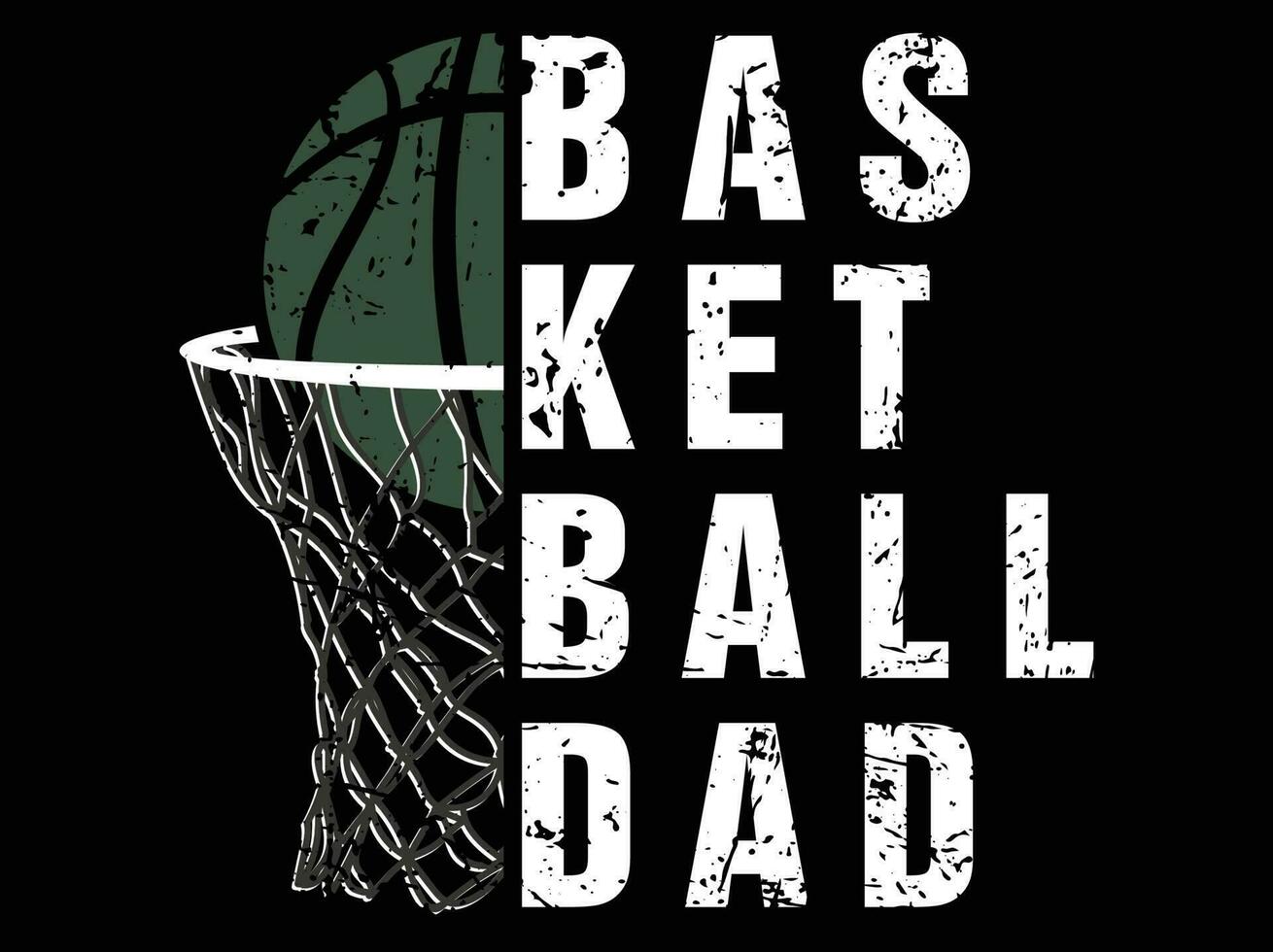 basketbal vader pro vector ontwerp voor t overhemd en poster ontwerp.
