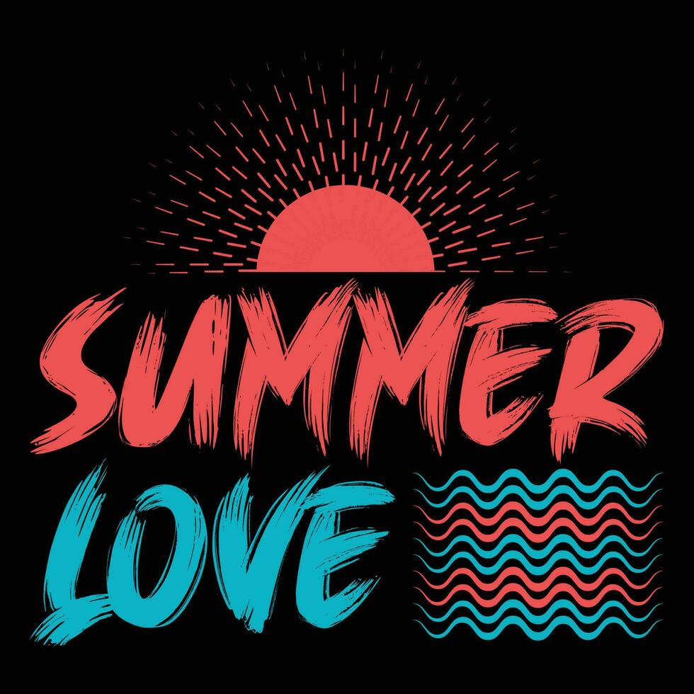 surfing liefde t-shirt ontwerp vector
