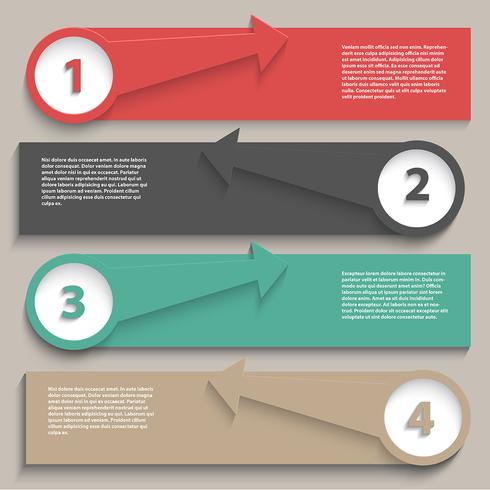 Infographics lay-out vector