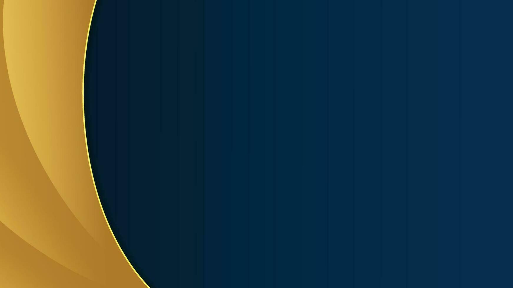 abstract blauw achtergrond met diagonaal vorm goud vector