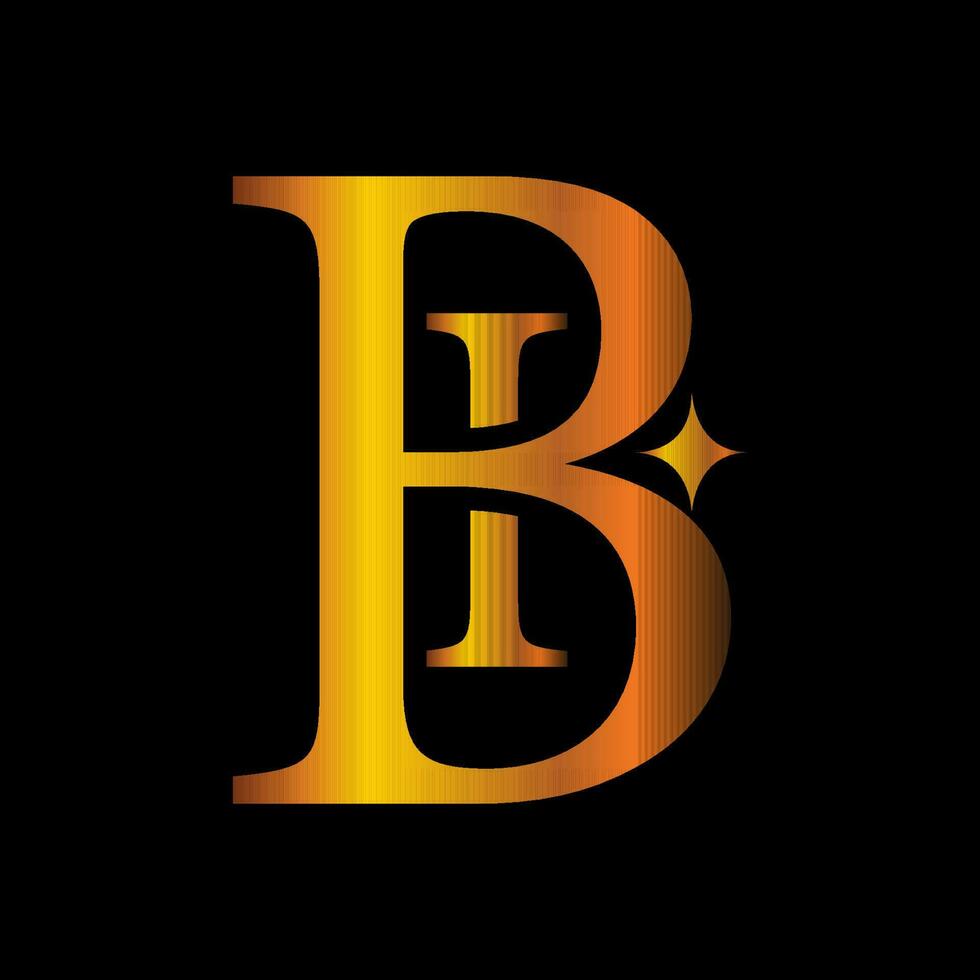 luxe monogram bedrijf logo ontwerp. vector