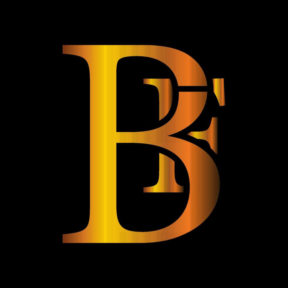 luxe monogram bedrijf logo ontwerp. vector