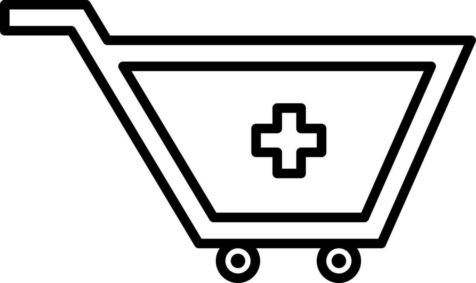 buying geneeskunde icoon vector illustratie