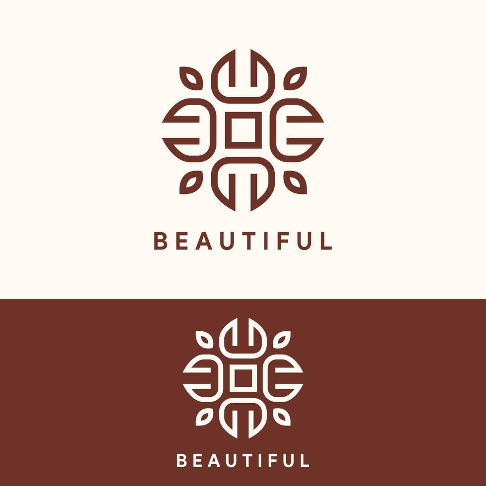 uniek elegant luxe logo sjabloon vector
