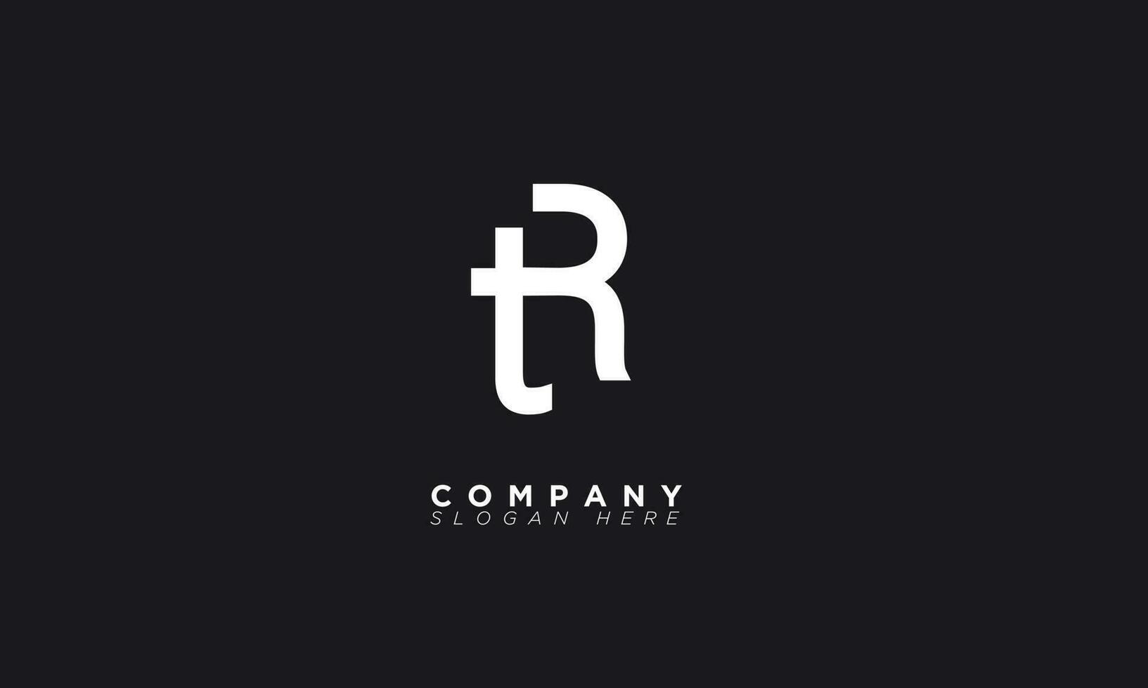 r alfabet letters initialen monogram logo rt, t en r vector