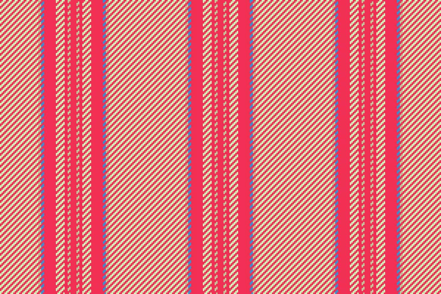 structuur lijnen textiel. naadloos streep achtergrond. verticaal kleding stof patroon vector. vector