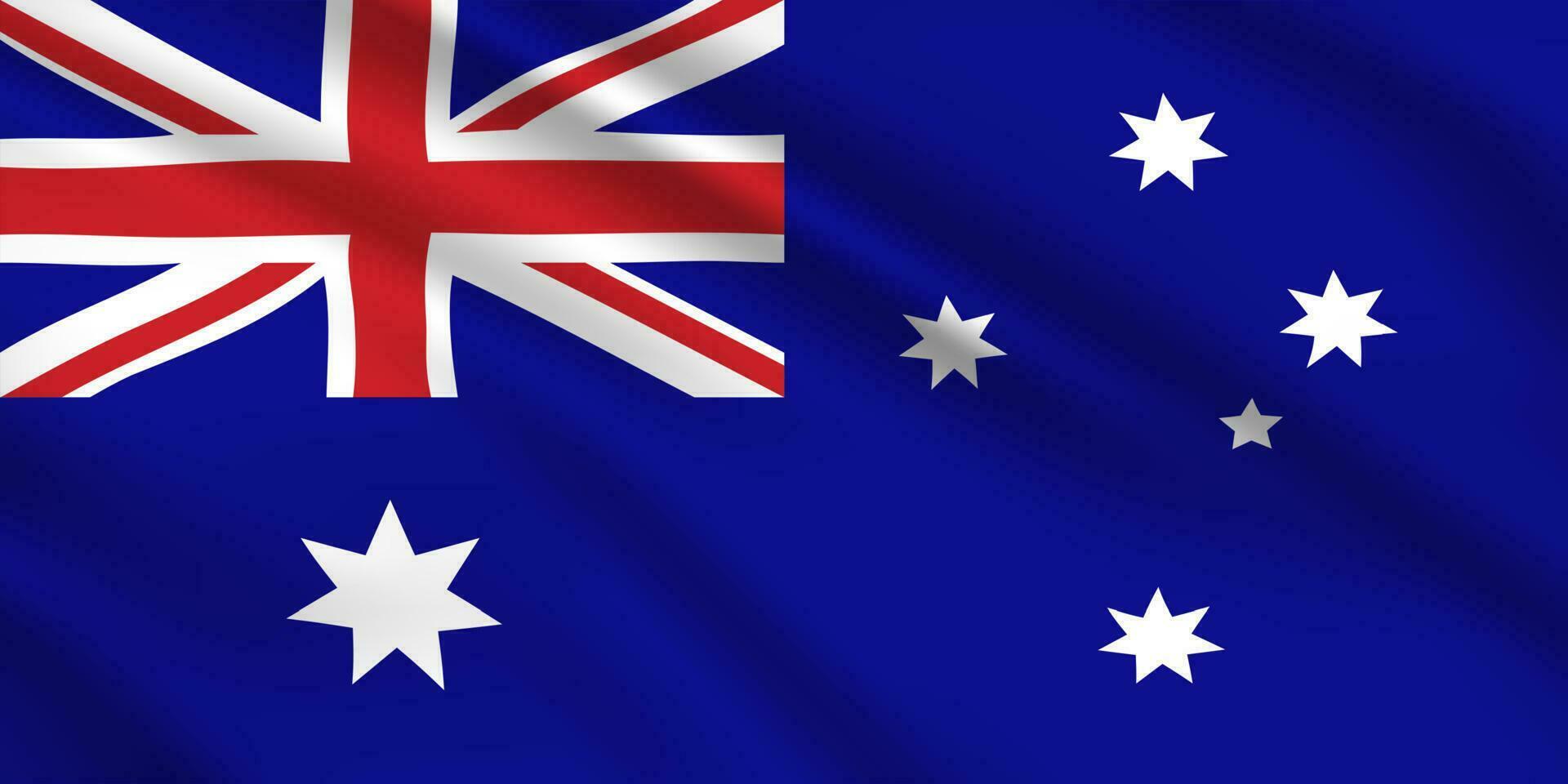 Australisch vlag, Australië nationaal identiteit. vector