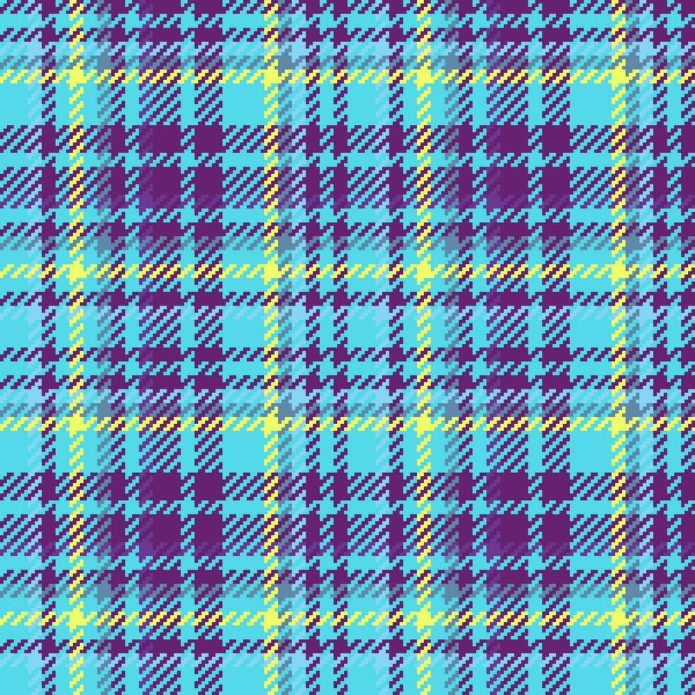 vector textiel plaid. naadloos patroon achtergrond. controleren kleding stof structuur tartan.