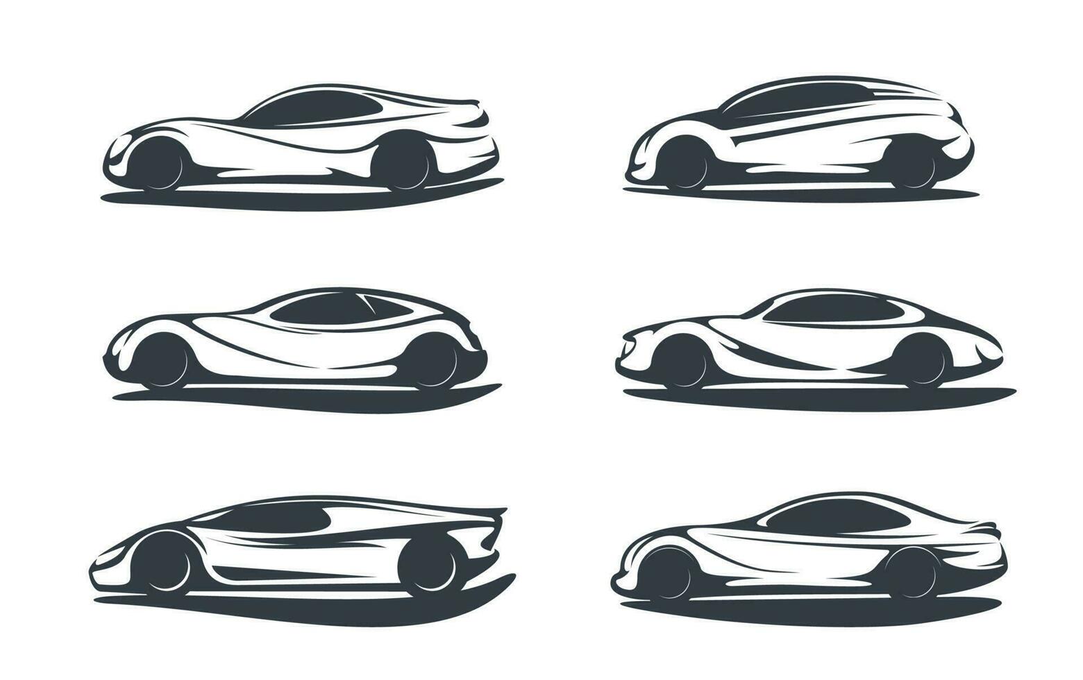 futuristische auto, supercar voertuig, super auto- vector