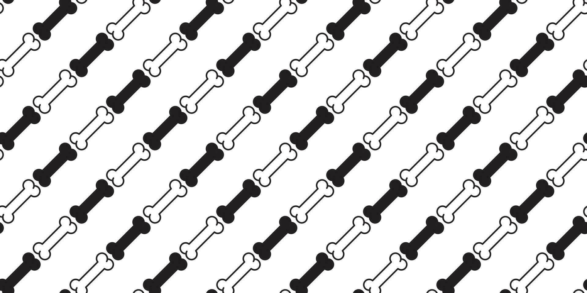 hond bot naadloos patroon vector Frans bulldog geïsoleerd tekenfilm puppy tekening behang zwart wit