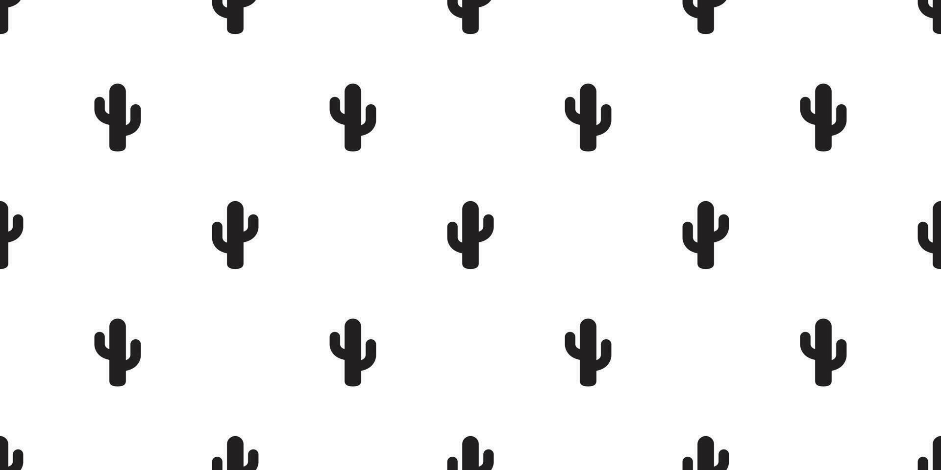 cactus naadloos patroon vector bloem zomer fabriek tuin woestijn botanica geïsoleerd achtergrond herhaling behang