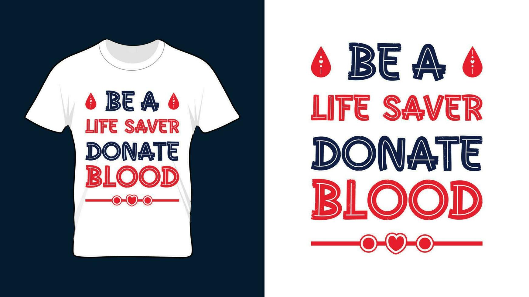 worden een leven spaarder schenken bloed - wereld bloed schenker dag t-shirt ontwerp vector