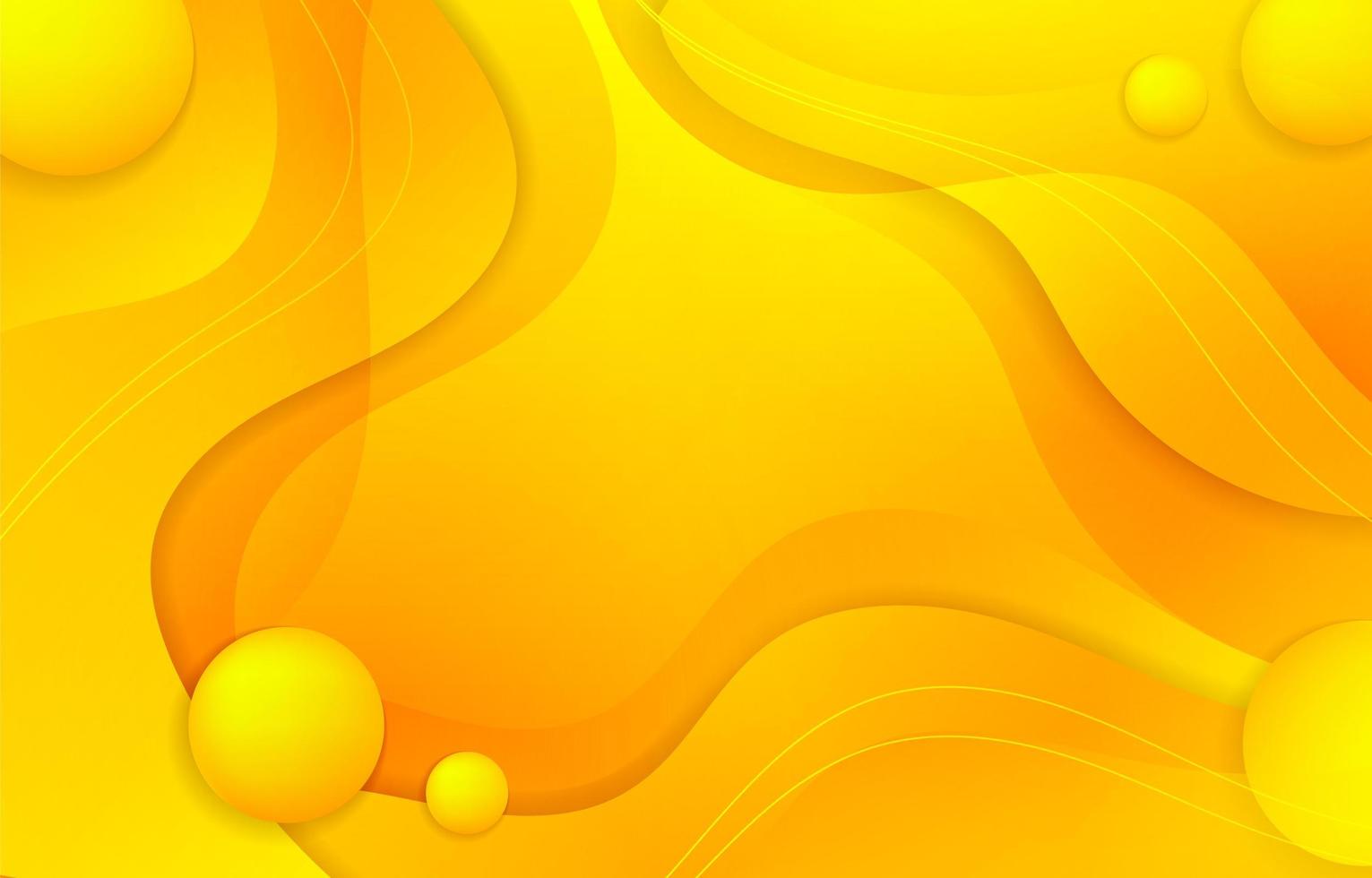 abstracte gradiënt gele achtergrond vector