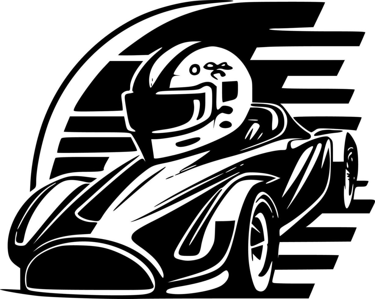 racing - hoog kwaliteit vector logo - vector illustratie ideaal voor t-shirt grafisch