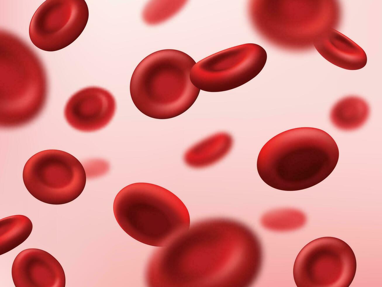 bloed cellen rood achtergrond, medisch plasma slagader vector