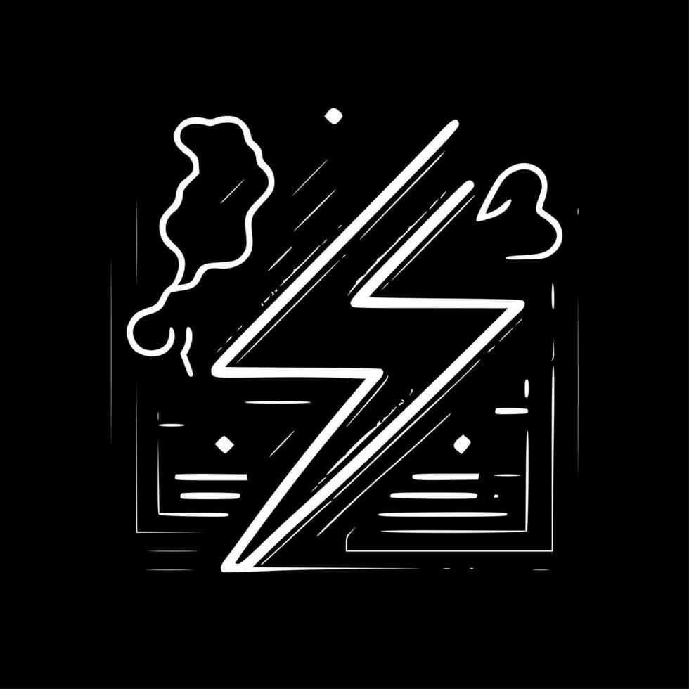 neon - minimalistische en vlak logo - vector illustratie