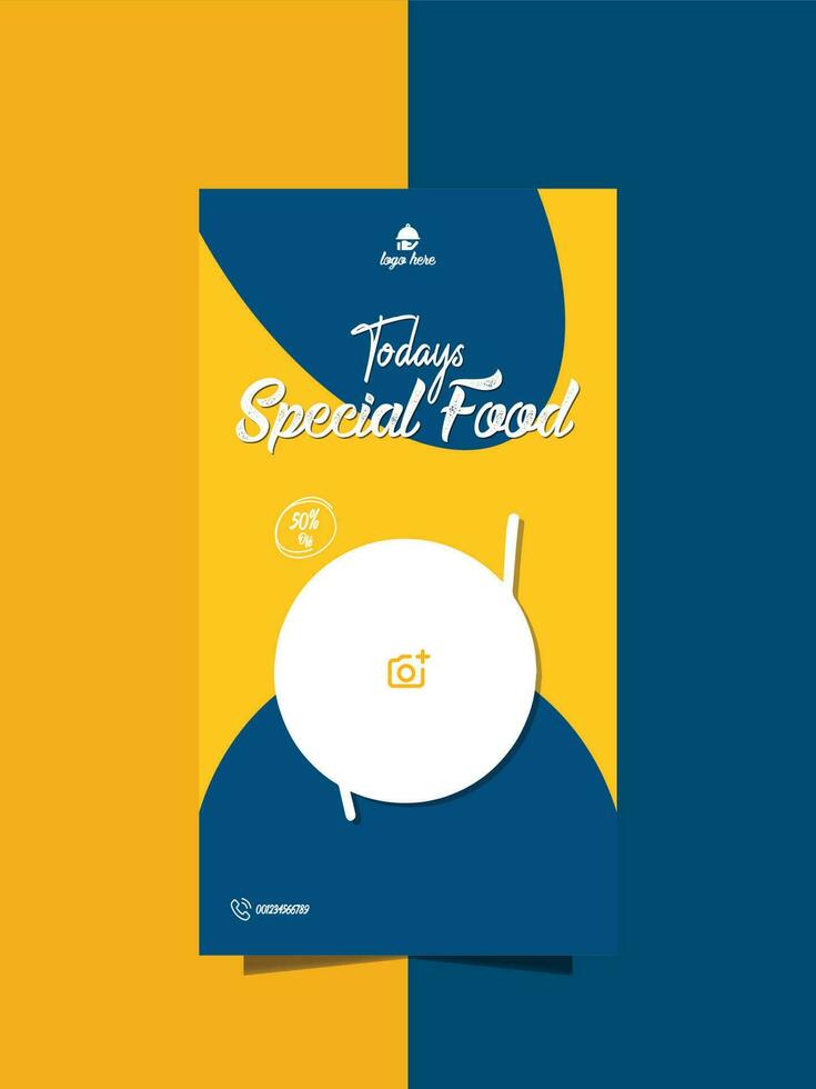 speciaal restaurant voedsel menu folder vector