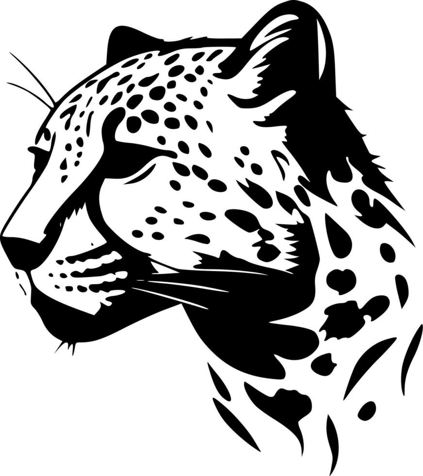 Jachtluipaard afdrukken - hoog kwaliteit vector logo - vector illustratie ideaal voor t-shirt grafisch
