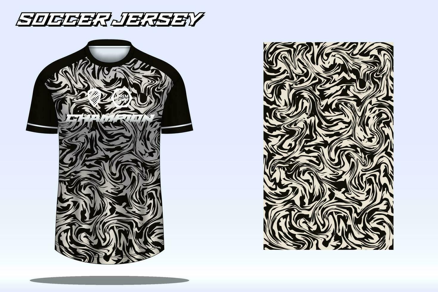 voetbal Jersey sport t-shirt ontwerp mockup voor Amerikaans voetbal club vector