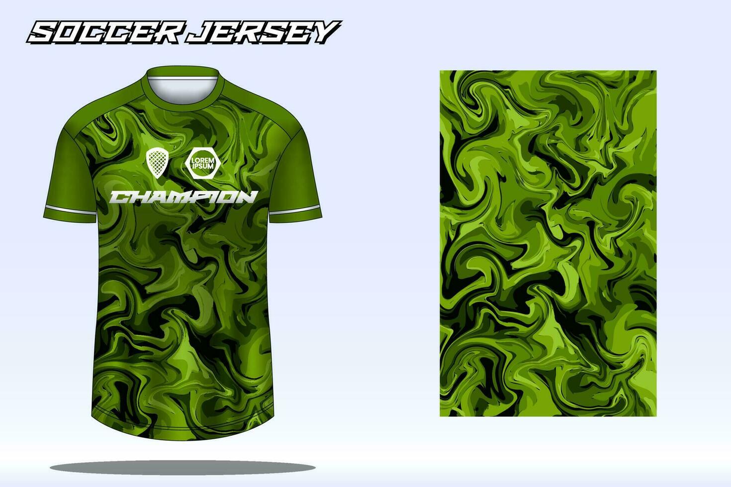 voetbal Jersey sport t-shirt ontwerp mockup voor Amerikaans voetbal club vector