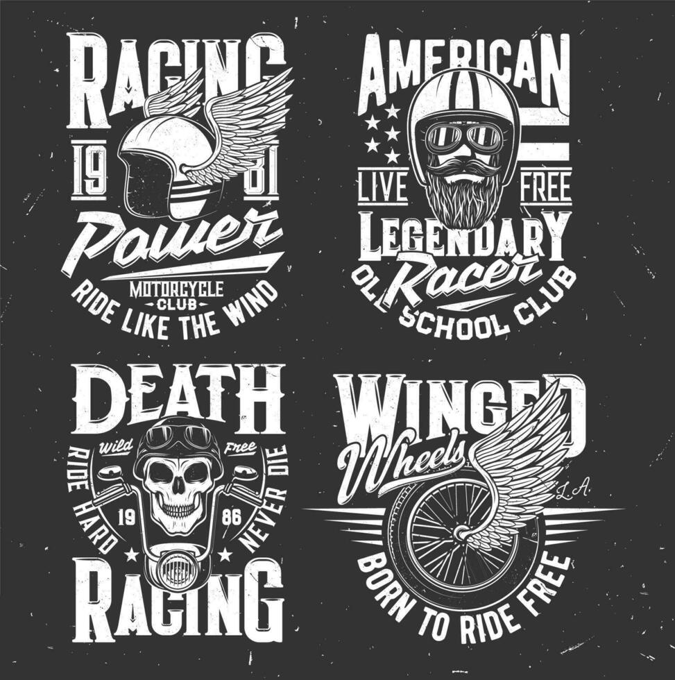 rally of racing club en autosport t-shirt prints vector