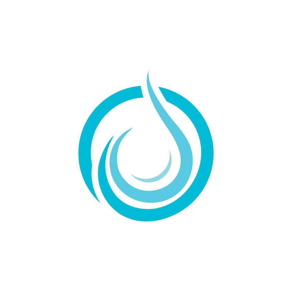 waterdruppel logo sjabloon vector