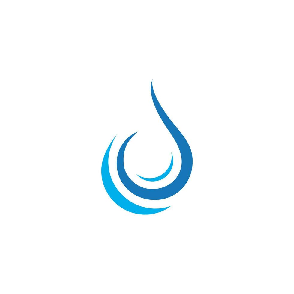 waterdruppel logo sjabloon vector