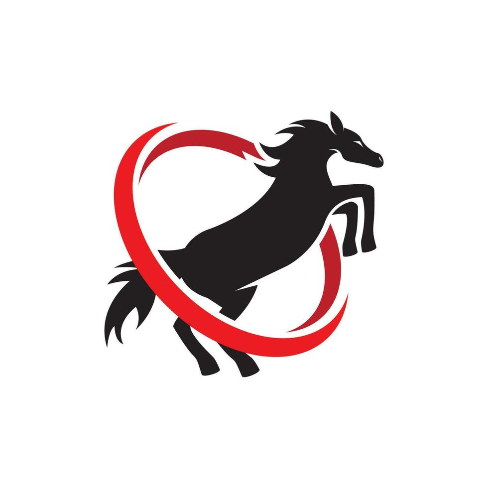 paard logo sjabloon vector pictogram