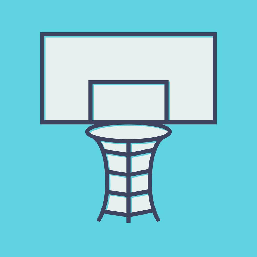 basketbal hoepel vector icoon