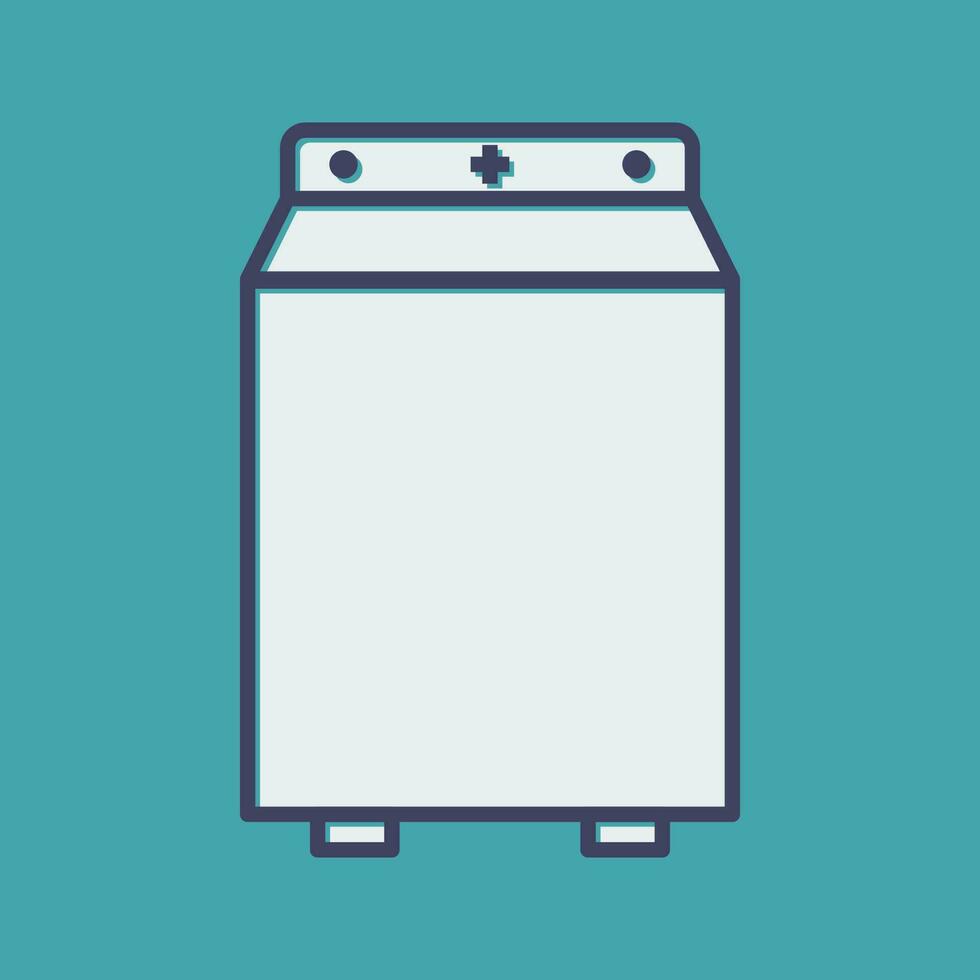 wasmachine vector pictogram